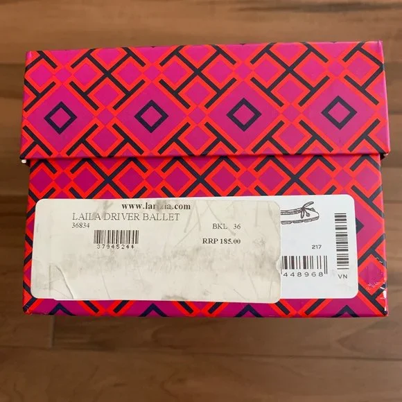 Tory Burch Black Laila Driver Ballet Flats (Sz 36 = US 5.5-6) - Picture 12 of 12